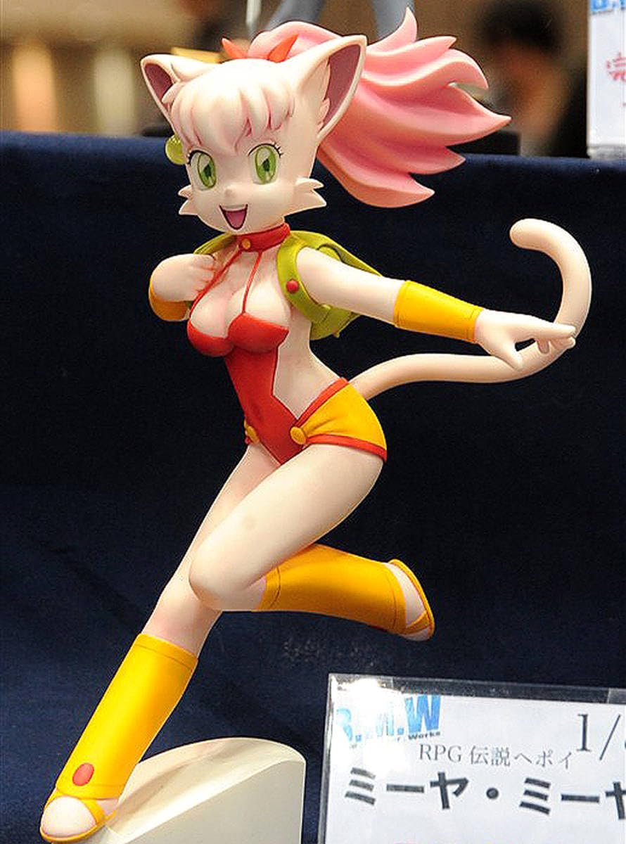 Amazon.co.jp: RPG伝説ヘポイ 1/8 ミーヤ・ミーヤ ガレージキット B・M